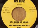 THE LEAPING FLAMES doo wop soul 45 It's Been So Long / It Hurts Me To Work   MRC