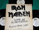 Iron Maiden - Live at Donington RARE 3 LP SET BRAZIL PRESS LIMITED 1993