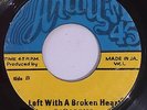 PARAGONS - LEFT WITH A BROKEN HEART - ANDYS 45 ( RARE ROCKSTEADY 7 )