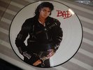 MICHAEL JACKSON, Bad, PICTURE DISC, EPC 450290, VERY RARE 12inch/LP