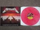 METALLICA MASTER OF PUPPETS (TRANSPARENT PINK COLOURED NEW VINYL) LP