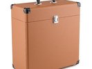 AUNA 30 VINYL RECORS STORAGE CASE CARRY BAG RACK NON SLIP LOCK DUST SCRATCH FREE