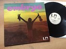 EMBRYO EMBRYO'S RACHE GERMAN ORIGINAL UNITED ARTISTS in 1971 FOC GERMANY
