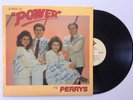 THE PERRYS Songs of POWER vinyl LP Randy Debbie Libbi & Tracy auto by 4 MINT