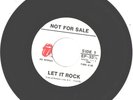 ROLLING STONES--PROMO ONLY-7'-45--(LET IT ROCK/EXILE BLUES)---VG++/EX
