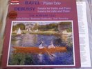 The Borodin Trio - Ravel: Piano Trio/Debussy... NM Audiophile LP (Chandos)
