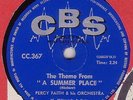 A Summer Place by Percy Faith on a rare South African 78rpm 1960