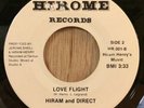 HIRAM AND DIRECT modern soul 45 Love Flight / Turn It Around   Hirome EX