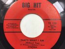 CYNTHIA & THE IMAGINARY THREE That's What I Am BIG HIT Detroit Northern Soul 45
