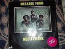 LP RARE The Meditations - Message From The Meditations on Wild Flower