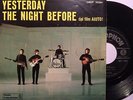THE BEATLES 'YESTERDAY / THE NIGHT BEFORE' ITALY ORIGINAL 45 w/PS