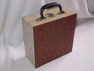VINTAGE 1950's BROWN MOTTLED EFFECT 7