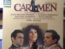 CARMEN GEORGES BIZET LORIN MAAZEL EXCERPTS SOUNDTRACK PLACIDO DOMINGO VINYL LP