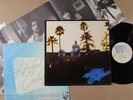 THE EAGLES hotel california US ORIGINAL LP + POSTER & INNER (STERLING LH)