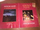 DEPECHE MODE TOUR PROGRAMME  A BROKEN FRAME 1982 WITH TICKET