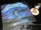 METALLICA - Ride The Lightning LP 84 Original Music For Nations MFN27 OIS UK