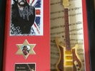 Lemmy Motorhead Framed Miniature Tribute Guitar with Plectrum