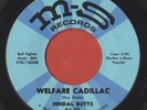 1970 HINDAL BUTTS Funk WELFARE CADILLAC / IN THE POCKET m-s
