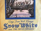 Victor  78 RPM Three  Record Album Disney Snow White VERY RARE AND NICE 1938