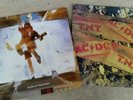 ac/dc vinyl records. TNT and Blow up your video.