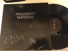 Passion Pit Manners [lp]  SIGNED French Kiss Records 2009