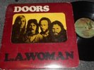 DOORS L. A. WOMAN LP DIE CUT SEE THRU COVER 1971 ROUND CORNERS JIM MORRISON