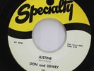 Hear  R&B Rocker 45 Don & Dewey - Justine / Bim Bam On Specialty