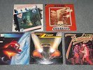 5 ZZ Top vintage vinyl albums Eliminator Fandango Afterburner Deguello Texas