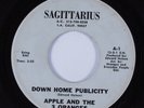 Funk/Sweet Soul 45 APPLE & THE 3 ORANGES Down Home Publicity SAGITTARIUS HEAR