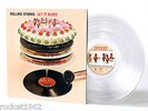 ROLLING STONES Let It Bleed LP [SEALED 180G CLEAR VINYL]  Limited Edition RE