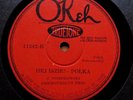 Polish 78 RPM Record - J. Dombrowski - Hej Iszie - Polka  -  Pre War Okeh