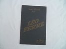 Ancien Rare Récital programme Léo Ferré A.B.C  Années 1960