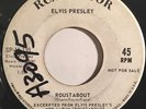 Elvis Presley RCA Victor SP-45-139 WL PROMO ONLY Roustabout / One Track Heart VG