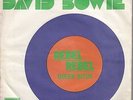 DAVID BOWIE-REBEL REBEL-RARE ORIGINAL YUGOSLAV PS 7