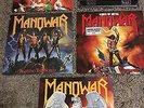 Manowar 5x Vinyl, Kings of metal ltd., all men play on ten, fighting, battle