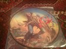 iron maiden very rare trooper/flight of icarus fty promo picture disc