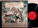 DUCRETET THOMSON DTL 93050 FAURE Cello Sonatas MONIQUE GUY FALLOT UK NM