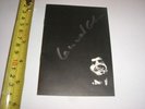 Leonard Cohen Signed Autographed Small Book LP Insert
