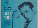 FARON YOUNG: Hello Walls ’61 Country Classic CAPITOL 45 EP Gorgeous VG+