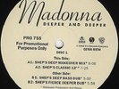 MADONNA Deeper and Deeper PROMO KLAPPCOVER 12