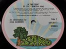 KING CRIMSON In The Court of The Crimson King UK Island Pressing