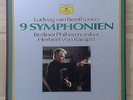 B370 BEETHOVEN SYMPHONIES 1 - 9 KARAJAN BPO 7 x LP DG DGG STEREO TULIP