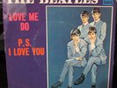 1964 THE BEATLES LOVE ME DO & P.S. I LOVE YOU TOLLIE T 9008 45RPM RECORD & COVER