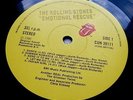 THE ROLLING STONES Emotional Rescue 1980 UK 1st PRESS w/GIANT POSTER - NEAR MINT
