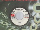 FREE  All Right Now  rare promo 45 from 1970