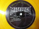Metallica Hall of Fame 2009 LP RARE Collectable Amber Vinyl Limited Edition