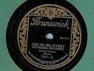ORIGINAL WOLVERINES - SHIM ME SHA WABBLE - BRUNSWICK 78 RPM