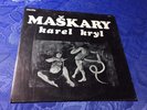 KAREL KRYL (LP) MASKARY  [ 1ST CASTON 1416 PROTEST BAN FOLK +SIGNED ]