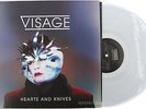 VISAGE LP Hearts And Knives Limited Edition Heavyweight CLEAR VINYL Sealed