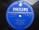 Sal Mineo Love Affair 78 Philips PB 707 EX 1950s Love Affair/Start Movin